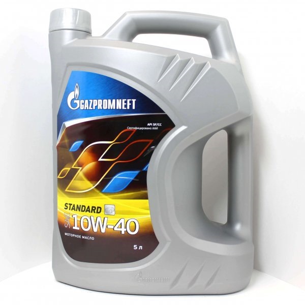 фото Моторное масло Gazpromneft Standard 10W-40 4л 