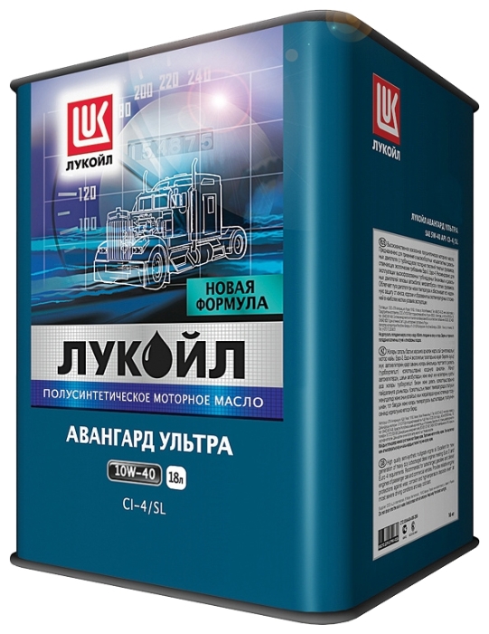 фото Моторное масло Лукойл Авангард Ультра 10w-40 20л 