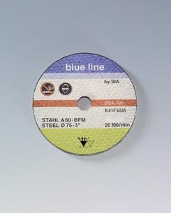 фото Диск отрезной  s=1мм, D=125 мм для работы по металлу 0020.4699 (шт.) СА Siawheel  