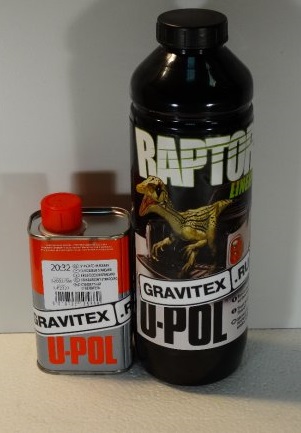 фото U-POL Защитное покрытие комплект RAPTOR 2K 3:1 Колеруемый 750+250 мл, , 