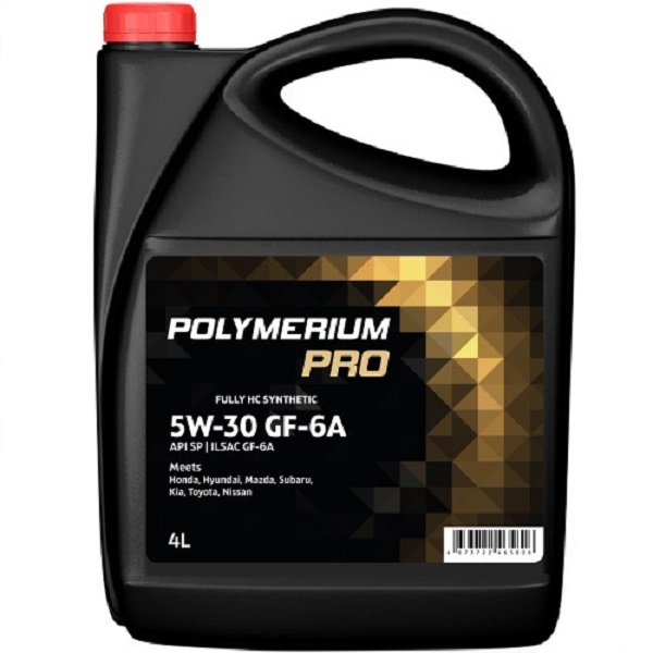 фото Моторное масло POLYMERIUM PRO 5W-30 GF-6A  SP 4L 