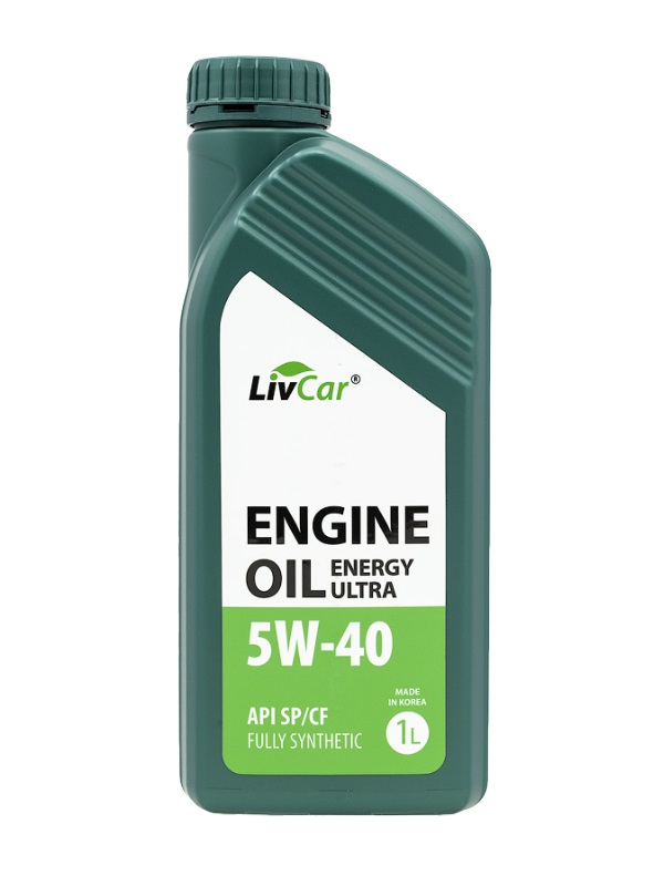 фото Моторное масло LIVCAR ENGINE OIL ENERGY ULTRA 5W-40 API SP/CF 1л 