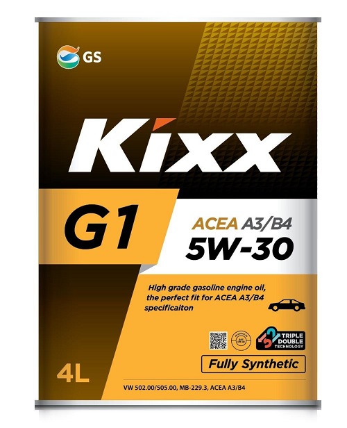 фото Моторное масло KIXX G1 5W-30 ACEA A3/B4 4л 