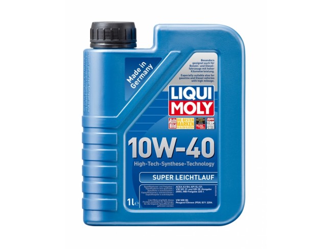 фото Моторное масло Liqui Moly Super Leichtlauf 10W-40 SL/CF 1л 