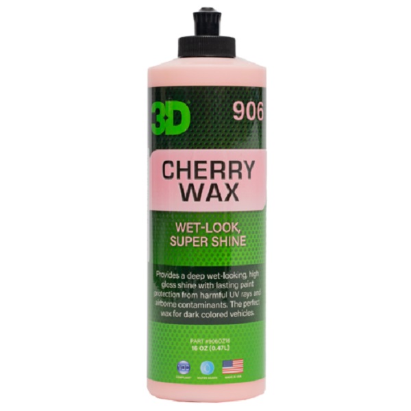 фото Восковое покрытие 3D 906 Cherry Wax-Wet Look 0,48л 