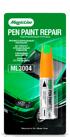 фото Подкрашивающий карандаш зеленый 10мл  ML3004 
