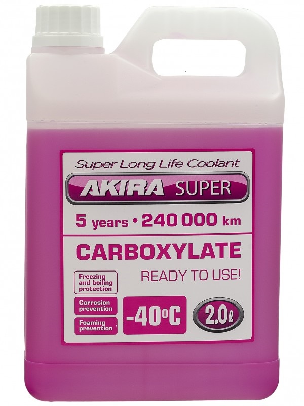фото Антифриз Akira Super Long-life Coolant pink -40 2л. 