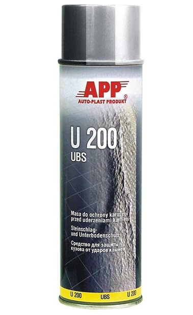фото Средство для защиты кузова от ударов камней <U 200 UBS> белый 1л АПП 050103 