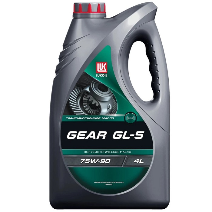 фото Трансмиссионное масло Лукойл ТМ-5 SAE 75W-90 GEAR API GL-5 4л 