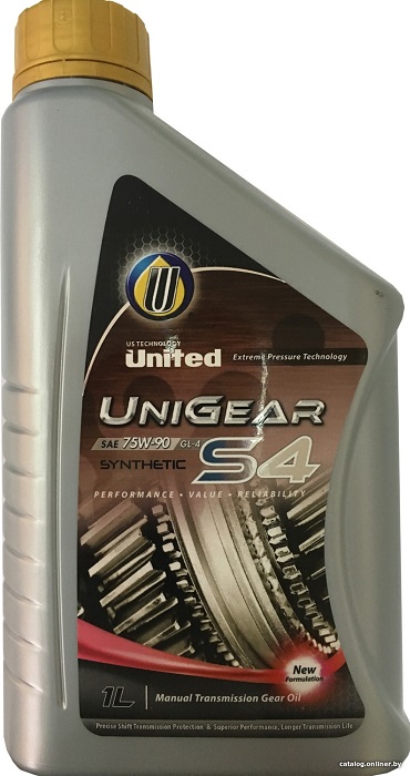 фото Трансмиссионное масло United Gear Oil 75W-90 GL-4 1л 