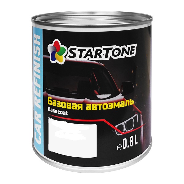 фото Автоэмаль Nissan G41 металлик Magnetic black Startone 0,8л 