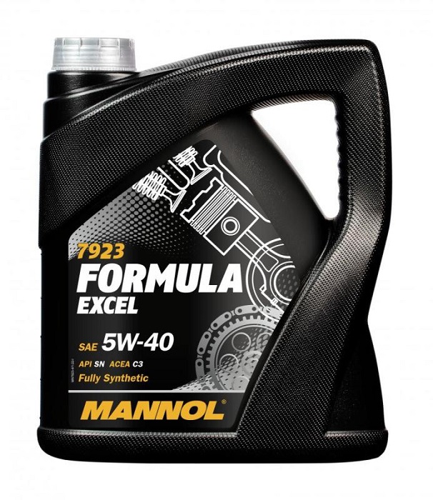фото Моторное масло MANNOL Formula Excel 5W-40 7923 4л 