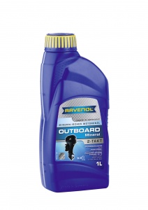 фото Моторное масло RAVENOL Outboard 2T Mineral лод.моторов( 1л) 