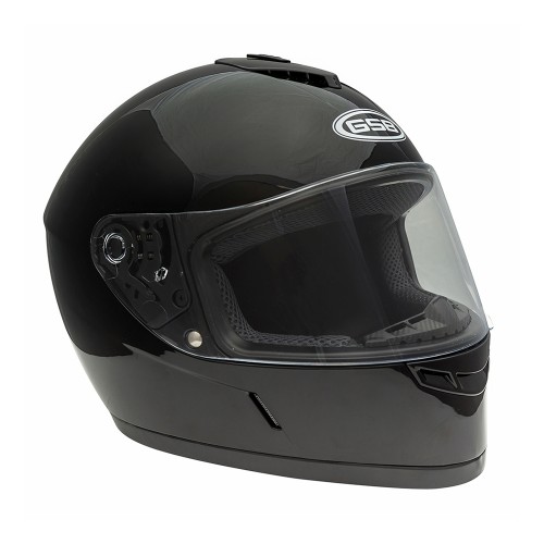 фото Шлем (интеграл) GSB Black Glossy G-349 XL 