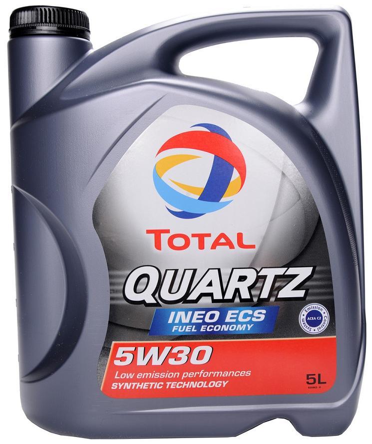 фото Моторное масло Total Quartz INEO ECS 5W-30 5л 