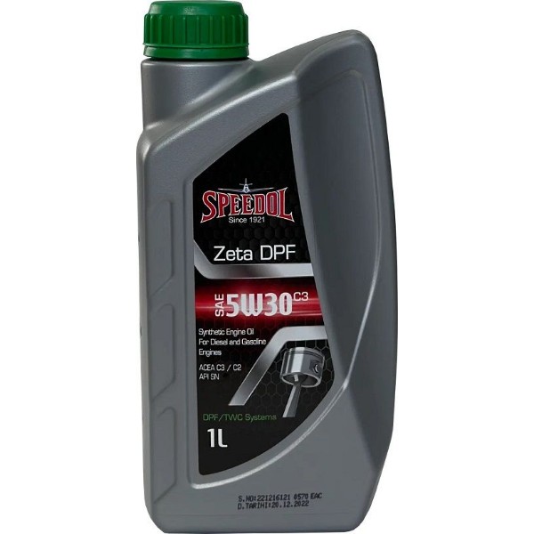 фото Моторное масло SPEEDOL ZETA DPF 5W-30 C3, 1л 
