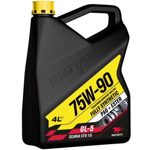 фото Трансмиссионное масло ВМПАВТО 75W-90 GL-5 Scania STO 1:0 4л 