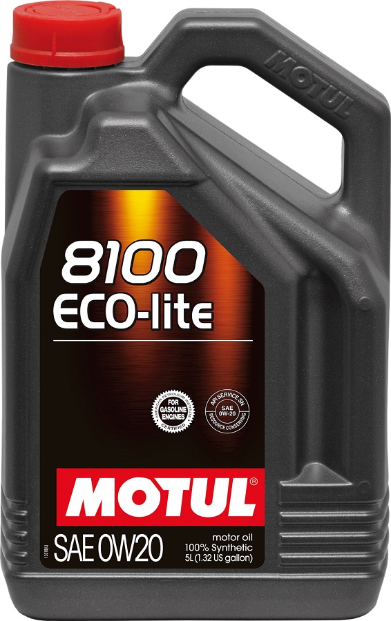 фото Моторное масло MOTUL 8100 Eco Lite 0W-20 SM/CF 5л 