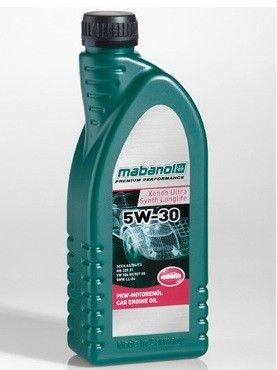 фото Моторное масло MABANOL Xenon Ultra Synth Longlife 5W-30 ACEA A3/B4 C3 1л 