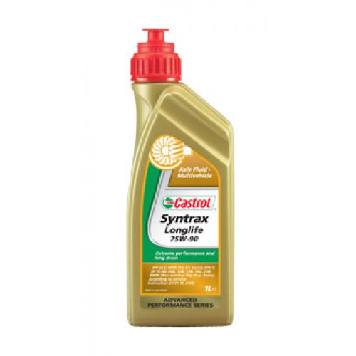 фото Трансмиссионное масло Castrol Syntrax Longlife 75W-90 1л. 