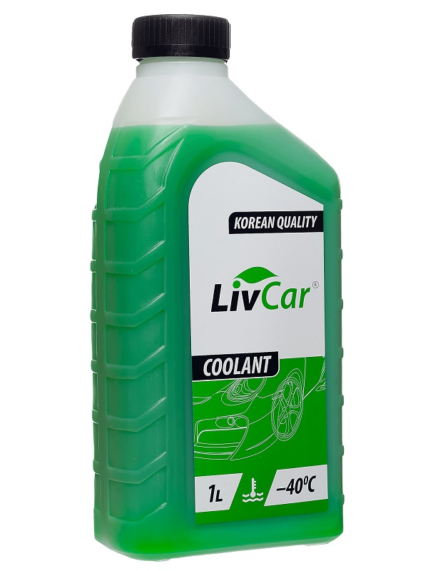 фото Антифриз LivCar COOLANT -40°С Зелёный 2л 
