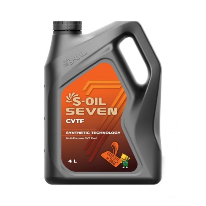 фото Трансмиссионное масло S-OIL 7 CVTF 4л 