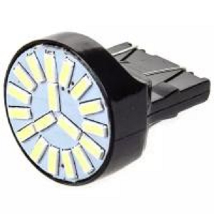 фото Светодиод SKYWAY W21/5W 12V 24SMD (7020) белая   