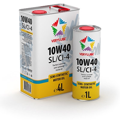 фото Моторное масло XADO Verylube 10W-40 SL/CI-4 4л. 