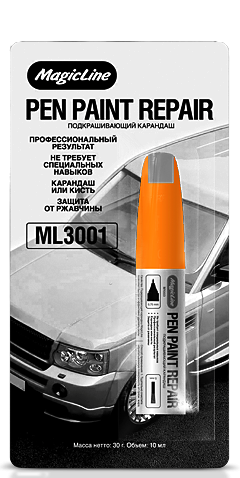 фото Подкрашивающий карандаш белый 10мл  ML3001 