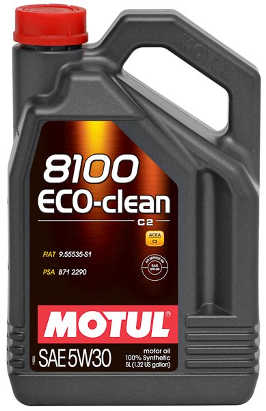 фото Моторное масло MOTUL 8100 Eco Clean 5W-30 A5/B5/C2 5л. 