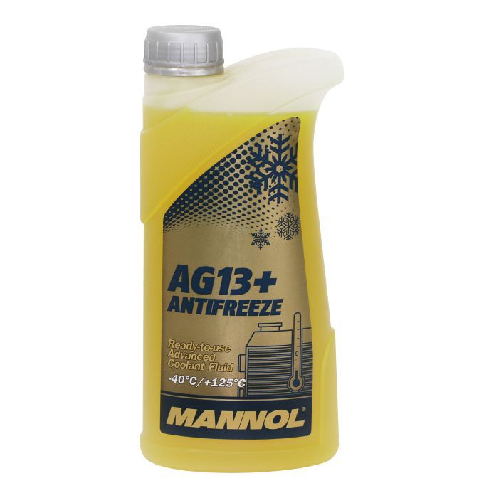 фото Антифриз AG13+ 1л /-40С/ Antifreeze AG13+ Advanced/(желтый) 
