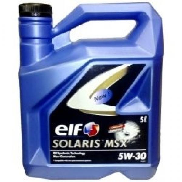 фото Моторное масло Elf SOLARIS MSX 5W-30 5л 