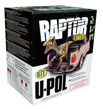 фото U-POL Защитное покрытие комплект RAPTOR 2K 3:1 Колеруемый RAL7047 3л.+1л. 
