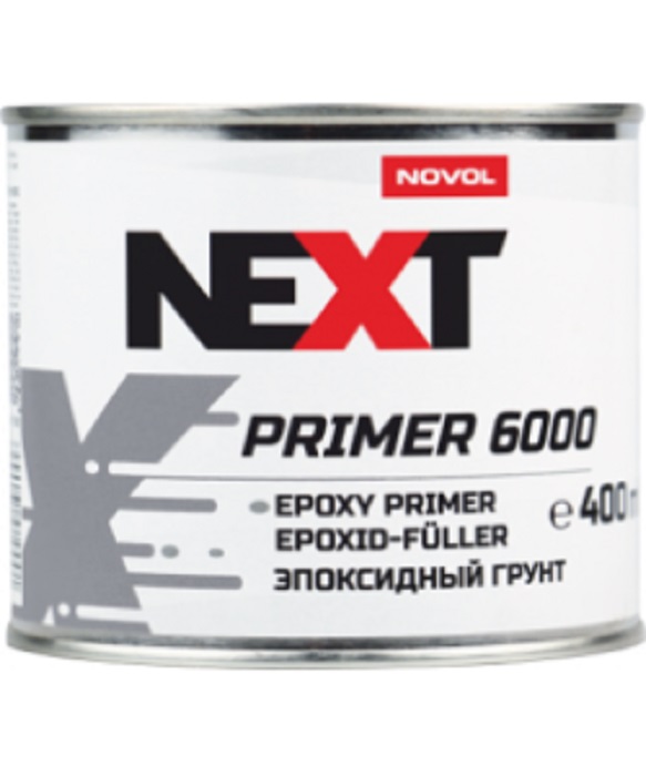 фото Грунт эпоксидный 6000 1+1 H6900 ММ серый Next 0,4л+0.4л 