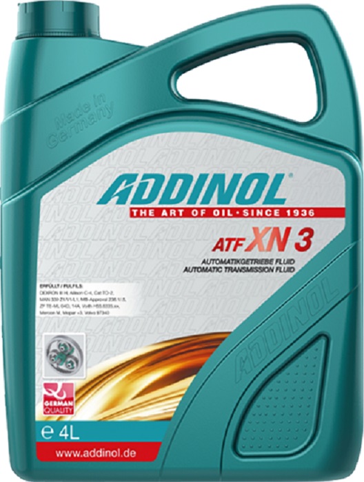 фото Трансмиссионное масло ADDINOL ATF XN 3, 4л 