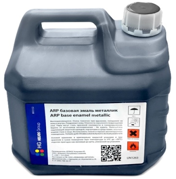 фото Автоэмаль 606 млечный путь канистр 3 л. Mobihel  