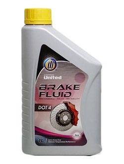 фото Тормозная жидкость United Glycol Brake Fluid DOT 4 Neutral 1л 