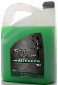 Картинка Антифриз G11 зеленый -40 5кг Titanium  