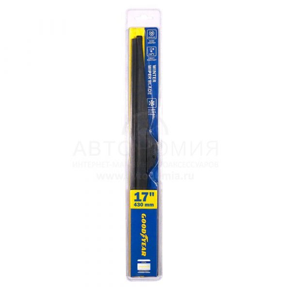 фото Щетка стеклоочистителя зимняя Goodyear Winter 17"/43см 4 переходника 