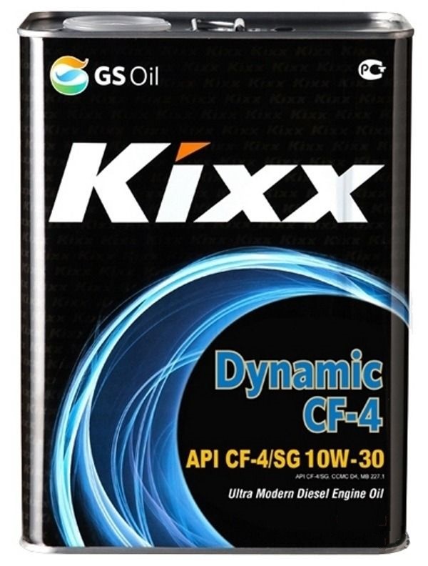 фото Моторное масло KIXX Dynamic CF-4 10W-30 4л 