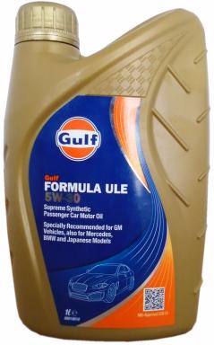 фото Моторное масло GULF United Formula ULE SAE 5W-30 4л 
