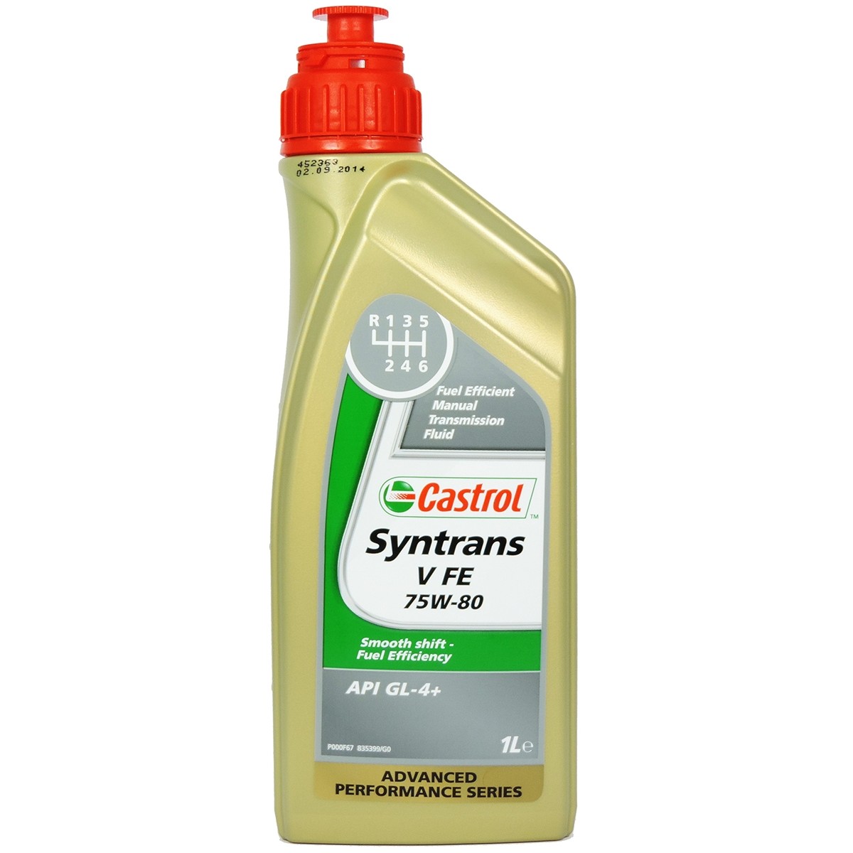 фото Трансмиссионное масло Castrol Syntrans V FE 75W-80 1л. 