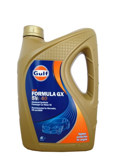 фото Моторное масло GULF Formula GX SAE 5W-40 4л 