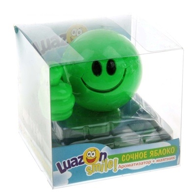 фото Ароматизатор - маятник для авто "Luazon Smile", яблоко 