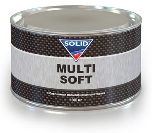 фото Шпатлевка многофункциональная наполняющая SOLID Professional Line Multi Soft 1000 мл 