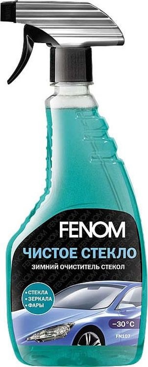фото Очиститель стекол зимний Чистое стекло 473 мл FENOM  