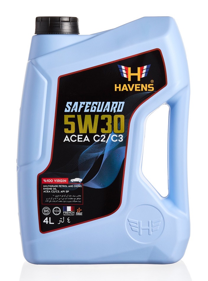фото Моторное масло Havens Safeguard 5W-30 ACEA C2/C3, API SP, SN/CF 4л 