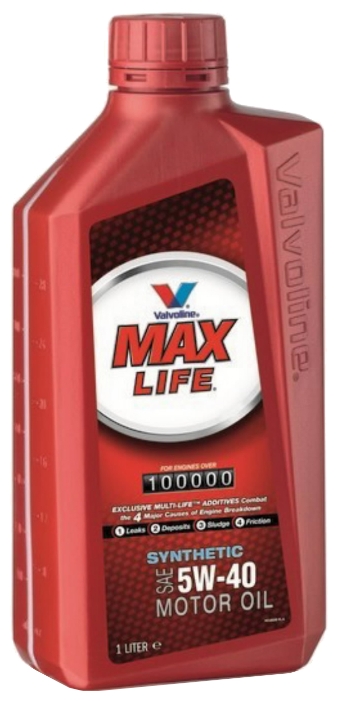 фото Моторное масло Valvoline MAXLIFE SAE 5W-40 1л. 