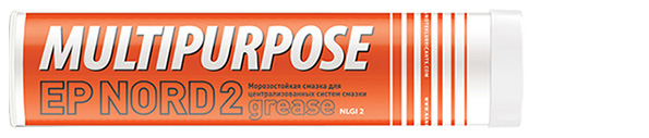 фото NANO Multipurpose EP NORD 2  Grease NLGI смазка (400 гр) Orang 