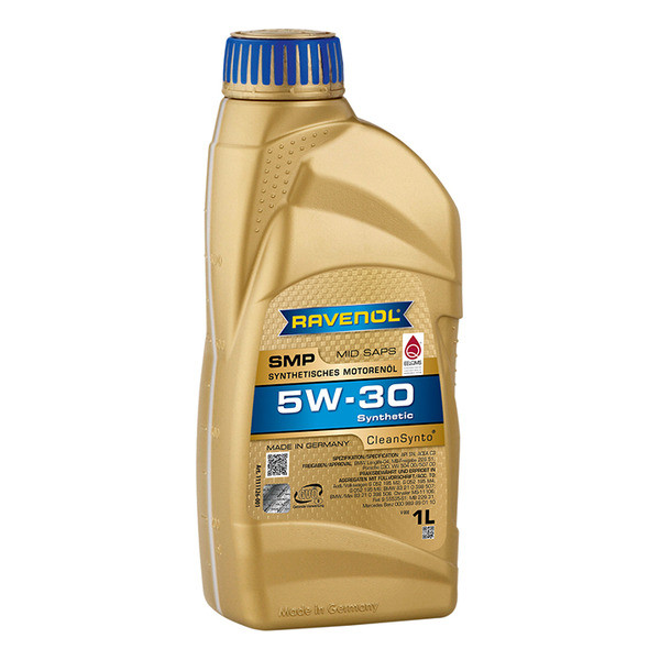 фото Моторное масло RAVENOL SMP SAE 5W-30, 1л 